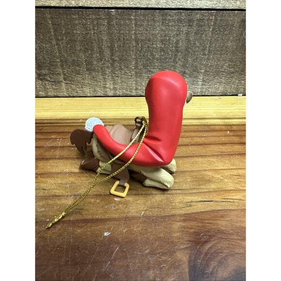 Grolier Bullseye Toy Story President's Edition Ornament Disney Early Moments-box - Picture 3 of 5